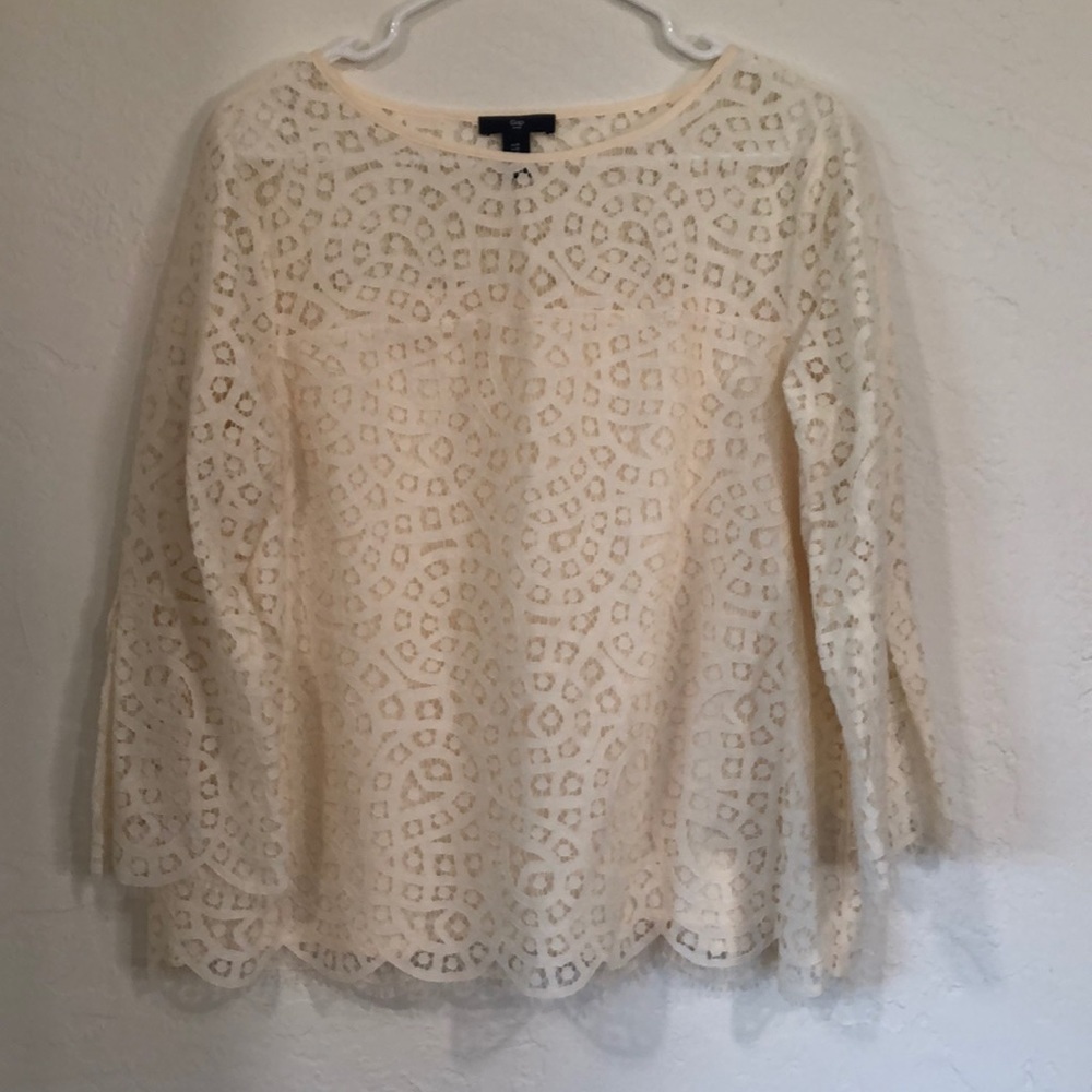 Gap lace blouse
